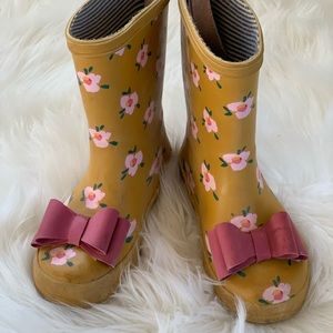 Toddler Floral Rain Boots